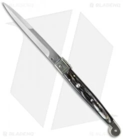 AGA Campolin 12" Sicilian Picklock Automatic Brazilian Horn (5.5" Satin Bayo)