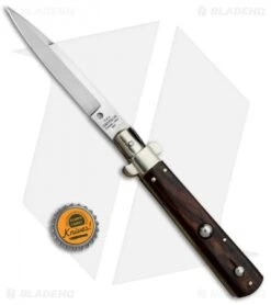 AGA Campolin 10" Frosolone Bayonet Stiletto Knife Cocobolo (4.5" Polish) 9 AGA Campolin 10" Frosolone Bayonet Stiletto Knife Cocobolo (4.5" Polish) -Aga Campolin AGA Campolin 10in Frosolone Bayo Stiletto Cocobolo Polish BP 28944 jr bottlecap