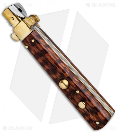 AGA Campolin 10" Frosolone Bayonet Stiletto Knife Snakewood (4.5" Polish) 2 AGA Campolin 10" Frosolone Bayonet Stiletto Knife Snakewood (4.5" Polish) - Image 2
