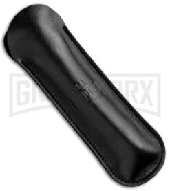 AGA Campolin 10" Italian Frosolone Picklock Brass/Ebony Automatic Knife - Bayo -Aga Campolin AGA Campolin 10in Italian Frosolone Picklock Brass Ebony AutoKnife Bayo GX 32102 jr case large