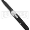 AGA Campolin Baron Black G-10 Automatic Knife - Black Plain