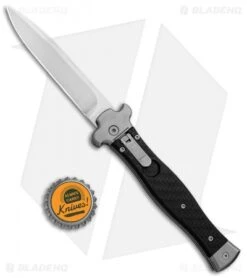 AGA Campolin Zero Bayo Leverlock Automatic Knife Carbon Fiber (3.75" Satin) 7 AGA Campolin Zero Bayo Leverlock Automatic Knife Carbon Fiber (3.75" Satin) -Aga Campolin AGA Campolin Zero CF LL Bayo BP 30461 jr bottlecap