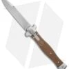 AGA Campolin Zero Italian Leverlock Automatic Knife Brown G-10 (3.75" Satin)