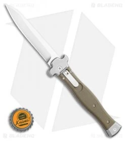 AGA Campolin Zero Reverse Tanto Leverlock Automatic Green G-10 (4" Satin) 7 AGA Campolin Zero Reverse Tanto Leverlock Automatic Green G-10 (4" Satin) -Aga Campolin AGA Campolin Zero Reverse Tanto Leverlock Automatic Green G 10 3.75 Satin AGA01V ST BHQ 116873 LS Bottlecap