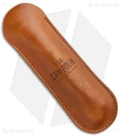 AGA Campolin 9" Sahara Italian Stiletto Automatic Knife Ram Horn (3.8" Mirror) -Aga Campolin Aga Campolin 9in Sahara Italian Stiletto Auto Ram Horn Mirror BHQ 90703 jr case