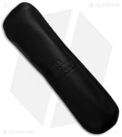 AGA Campolin 13" Bat Swinguard Automatic Brass/Ebony Wood (5.75" Satin Kriss) -Aga Campolin aga 13in swing bat dark horn bayo sheath cm