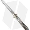 AGA Campolin 13" Italian Frosolone Automatic Knife Abalone (Bayonet)