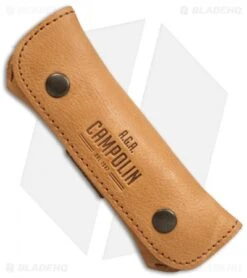 AGA Campolin 9" Francese Ring Pull Automatic Knife Dark Horn (3.7" Satin Flat) -Aga Campolin aga campolin francese engraved ebony sheath cm