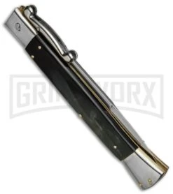 AGA Campolin 13" Dark Horn Italian Swinguard - Satin Bayo -Aga Campolin aga campolin stiletto 13in swing dark horn bayo BP 5222 dl side large