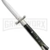 AGA Campolin 13" Dark Horn Italian Swinguard - Satin Dagger