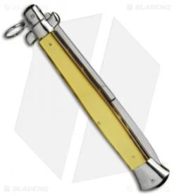 AGA Campolin 18" Ring Pull Automatic Italian Stiletto Gold (8" Satin Bayo) 5 AGA Campolin 18" Ring Pull Automatic Italian Stiletto Gold (8" Satin Bayo) -Aga Campolin aga champolin 18in stiletto gold bayo BP 18400 er side