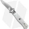 AGA Campolin 7.5" Calibro Humpback Automatic White Pearlex (3.4" Satin)